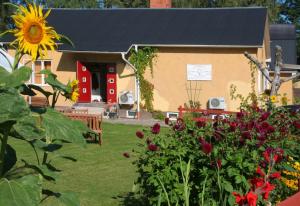Zahrada ubytování Bed & Breakfast Björkhyddan