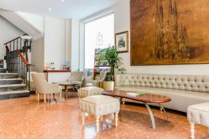 Posezení v ubytování Hotel Gaudi