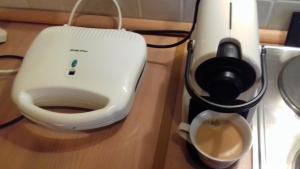 Príslušenstvo na prípravu kávy alebo čaju v ubytovaní Flat31