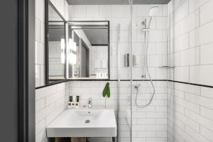 Vannituba majutusasutuses D8 Hotel