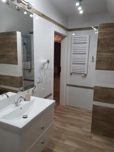 Ένα μπάνιο στο Apartamenty Białowieża +90 φωτογραφίες