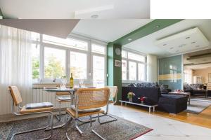 Posezení v ubytování Apartment M49
