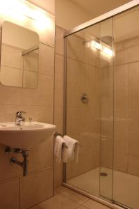 Koupelna v ubytování Apartmán Lednice