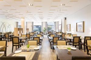 A restaurant or other place to eat at Abba Garden