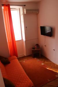 Televízia a/alebo spoločenská miestnosť v ubytovaní Dudić apartmani