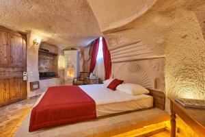 Giường trong phòng chung tại Wings Cappadocia