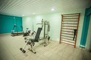 Fitness centrum a/nebo fitness zařízení v ubytování Hotel Campo Largo Comfort