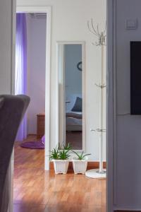 Posezení v ubytování Apartments R