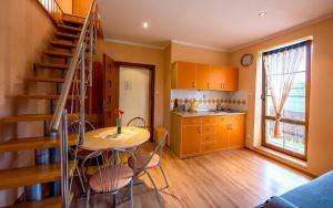 A kitchen or kitchenette at Penzion Sonja
