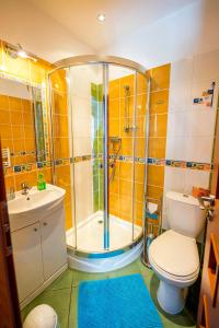 A bathroom at Penzion Sonja