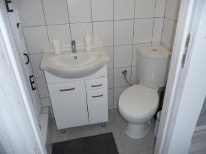 Łazienka w obiekcie Leszkowo