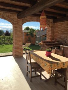 Patio alebo iná vonkajšia časť ubytovania Casa Maddalena