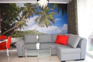 Posedenie v ubytovaní Apartament Ibiza przy plaży