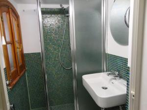 Koupelna v ubytování B&B Terra Marique