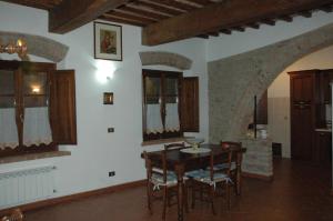 A seating area at Agriturismo Podere Molino