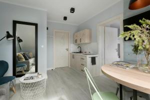 Kuchyň nebo kuchyňský kout v ubytování Pokoje i Apartamenty Poddąbie 2 + 31 fotografií
