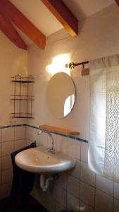 A bathroom at Casa Bonita