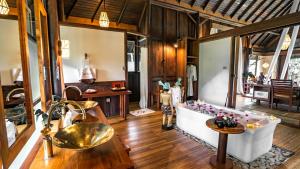 Posezení v ubytování Villa Inle Boutique Resort