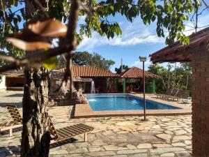 Piscina en o cerca de Pousada Cascata de Pedra