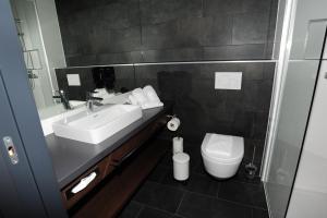 Koupelna v ubytování Hotel Donauhof Mauthausen