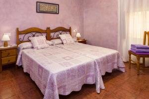 Posteľ alebo postele v izbe v ubytovaní Turisme Rural Ca l,Anguila