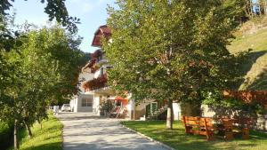 Zahrada ubytování Apartments Savinja