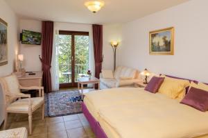 Voodi või voodid majutusasutuse Hotel Al Fiume toas
