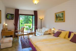 Voodi või voodid majutusasutuse Hotel Al Fiume toas