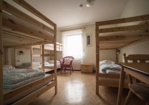 Postel nebo postele na pokoji v ubytování Ferienhaus Vulkaneifel Kopp