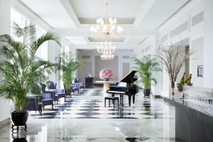 Vstupní hala nebo recepce v ubytování The Langham, Shenzhen + 37 fotografií