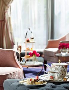 Χώρος καθιστικού στο The Langham, Shenzhen