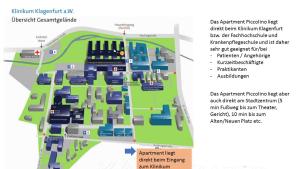 Plan piętra w obiekcie City Apartments Klinikum