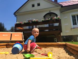 Děti v ubytování Apartmány Na Faře