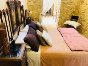 Katil atau katil-katil dalam bilik di Borgo in corte