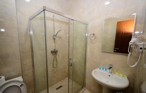 Koupelna v ubytování Hotel 725 B