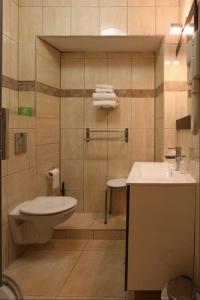 Een badkamer bij Hôtel du Nord et de L'Europe