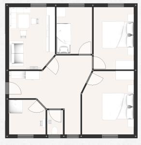Grundriss der Unterkunft Ferienwohnung Märzinger