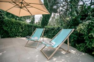 Zahrada ubytování Villa Dvojac