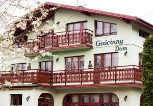 Balkón nebo terasa v ubytování Gościnny Dom