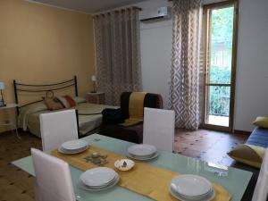 Χώρος καθιστικού στο Monolocale Trappitello - Apartments