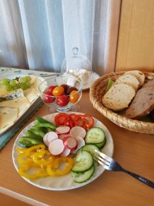 Jídlo v penzionu nebo okolí
