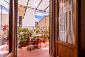 Balkón nebo terasa v ubytování Hotel Galileo