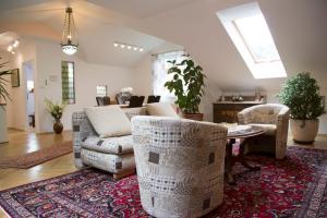 Posezení v ubytování Villa Kreuthhof Appartements
