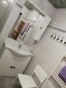 Kylpyhuone majoituspaikassa Country House Dolomiti