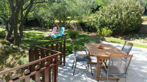 Zahrada ubytování Apartment Istrian view