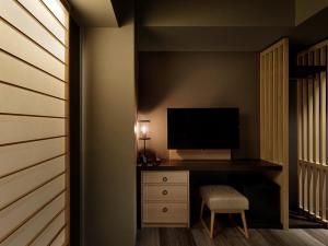 TV a/nebo společenská místnost v ubytování Hotel Resol Kyoto Kawaramachi Sanjo