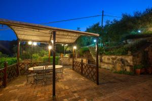 A patio or other outdoor area at villa Ada Belriguardo