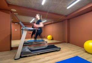 The fitness centre and/or fitness facilities at Lake Spirit Boutique Hotel & Spa