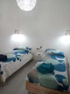 Postel nebo postele na pokoji v ubytování Sogno Barocco