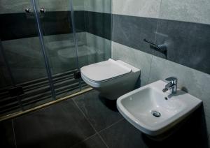 Koupelna v ubytování Hotel Pandora Residence